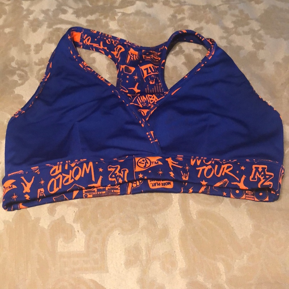 Zumba reversible bra